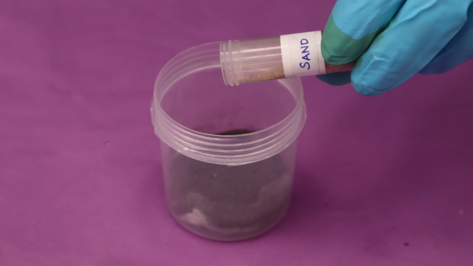 Water purification filter setup