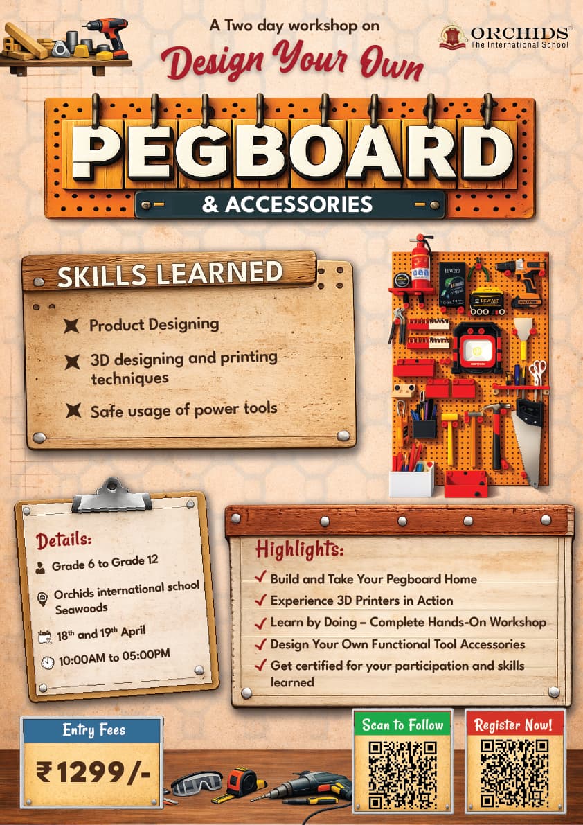 The Peg Board Mumbai Seawood Banner